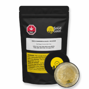 Solid Gold - Diamonds in Sauce - Indica -1g (Case of 12)