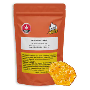 Sizzle Boosted Sativa Shatter - 1g (Case of 12)